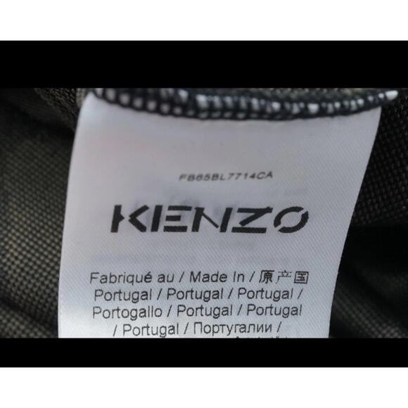 NWT Kenzo Pin Tuck Jacket Coat Parka L - Picture 3 of 5